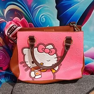 Do Not Buy Bundle.Hello Kitty Pink Tote with Brown Accents